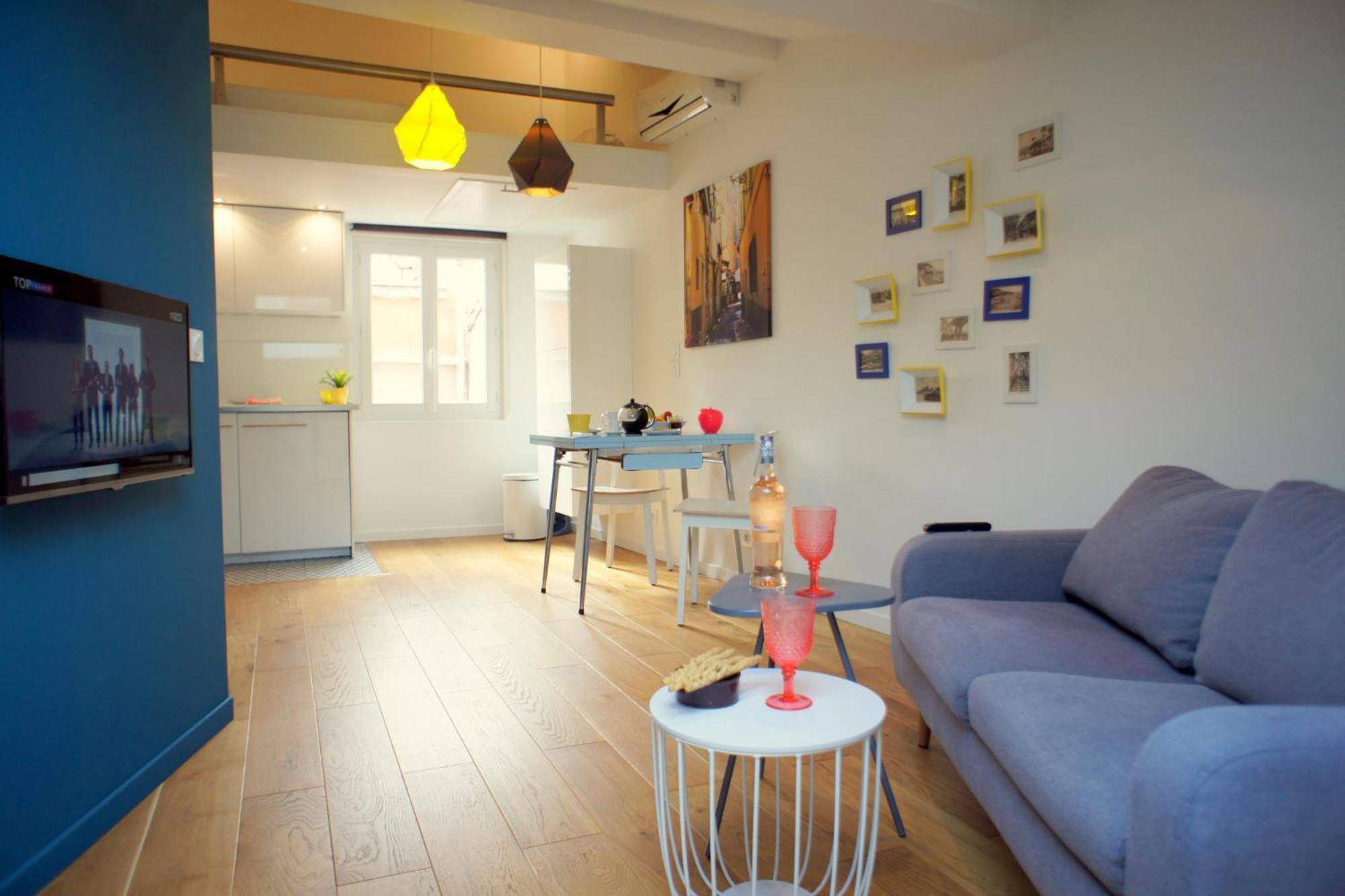 Ze Perfect Place - Superbe Studio Vieux Nice - Calme Et Climatise Exterior photo